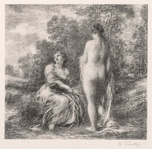 Koupání, 1881. od Ignace Henri Jean Fantin-Latour