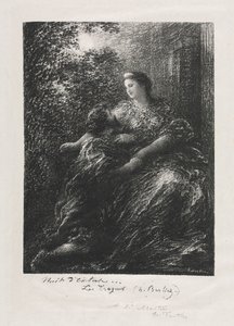 Duet Trojanů, 1894. od Ignace Henri Jean Fantin Latour