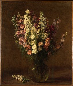 Larkspur, 1887 od Ignace Henri Jean Fantin Latour