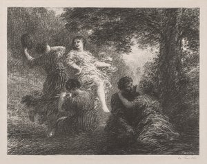 Pastorální. od Ignace Henri Jean Fantin Latour