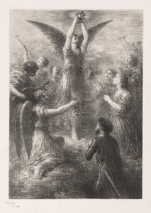 Předehra k Lohengrinovi, 1898. od Ignace Henri Jean Fantin Latour