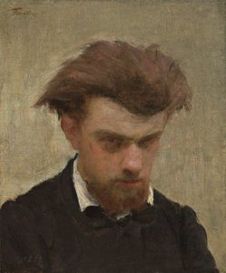 Autoportrét od Ignace Henri Jean Fantin Latour