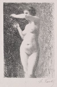 Studie pro Evu, 1898. od Ignace Henri Jean Fantin-Latour