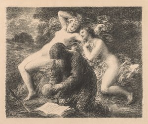 Pokušení svatého Antonína, 1893. od Ignace Henri Jean Fantin Latour