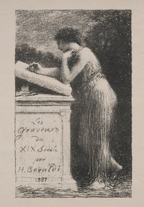 Litografie, 1887. od Ignace Henri Jean Fantin Latour