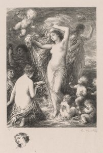 Venus Anadyomene, 1898. od Ignace Henri Jean Fantin-Latour