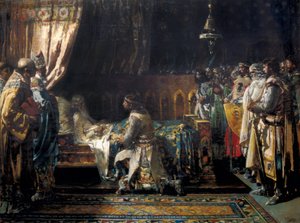 Poslední chvíle krále Jakuba I. řekl Dobyvatel