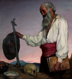 Poustevník od Ignacio Zuloaga