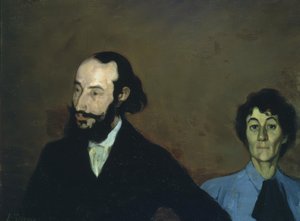 Charles Morice a jeho žena, 1889, Olej na plátně, 70 × 90 cm od Ignacio Zuloaga y Zabaleta