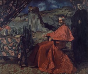 EL CARDENAL – 1912 – O/L – 201 X 236 CM od Ignacio Zuloaga y Zabaleta