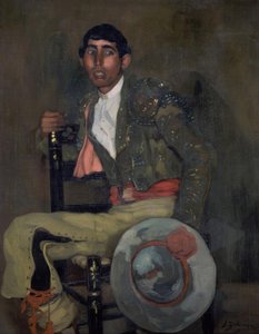 EL PICADOR - 20. STOLETÍ - OLEJ / LÁTKA - 137X115 CM od Ignacio Zuloaga y Zabaleta