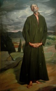 I.Zuloaga Poustevník od Ignacio Zuloaga y Zabaleta