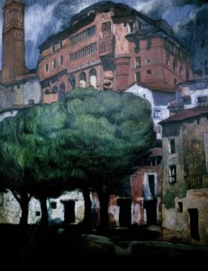 ARCIBISKUPSKÝ PALÁC TARRAGONA od Ignacio Zuloaga y Zabaleta