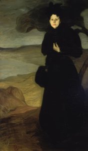 PORTRÉT VALENTÝNA DETHOMAS - 1894/95 - O / L - 200X120 CM od Ignacio Zuloaga y Zabaleta