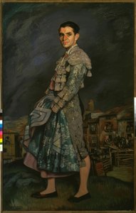 Portrét Juana Belmonta od Ignacio Zuloaga y Zabaleta