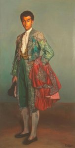 Portrét toreadora Rafaela Albaicina od Ignacio Zuloaga y Zabaleta