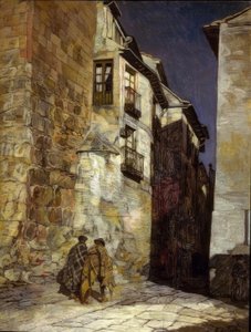 SEGOVIA V NOCI – CIRCA 1930 – O/L – 94X74 CM od Ignacio Zuloaga y Zabaleta