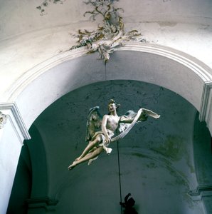 Anděl strážný (terakota) od Ignaz 1725-75 Gunther