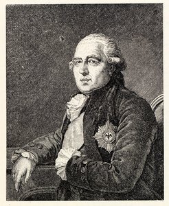 Portrét Ewalda Friedricha Graf von Hertzberg 1725-1795. od Ignaz Sebastian Klauber