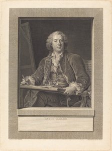 Carle Vanloo od Ignaz Sebastian Klauber after Pierre Le Sueur