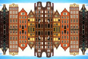 Symetrie v Amsterdam House od Igor Shrayer