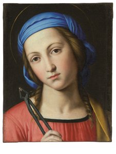Saint Apollonia (olej na plátně)