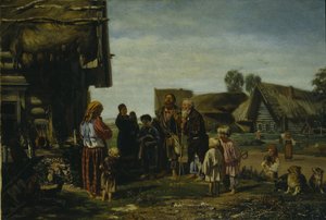 Poutníci, 1870 od Illarion Mikhailovich Pryanishnikov