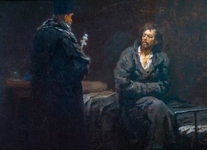PŘED ZPOVĚĎÍ od Ilya Efimovich Repin