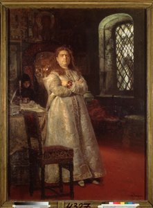 Regentka Sophie (Sofia Alexejevna Romanová od Ilya Efimovich Repin