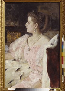 Portrét princezny Nitalia Golovina od Ilya Efimovich Repin