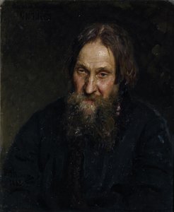 Portrét Vasilije Kirilloviče Sjutajeva 1819-1892, 1882 od Ilya Efimovich Repin