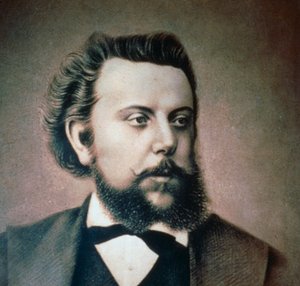 Portrét ruského skladatele Modesta Musorgského (Toropets od Ilya Efimovich Repin
