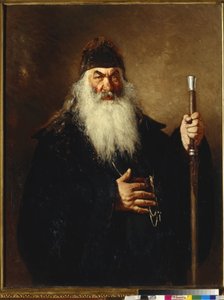 Protodiakr - Protodiakon - Repin, Ilja Jefimovič (1844-1930) - 1877 - Olej na plátně - 124x96 - Státní Treťjakovská galerie, Moskva od Ilya Efimovich Repin