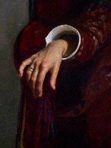 REST (detail) od Ilya Efimovich Repin