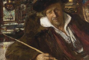 Autoportrét, 1917 od Ilya Efimovich Repin