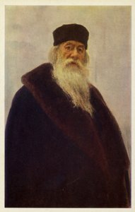 Vladimir Stasov , ruský hudební a umělecký kritik od Ilya Efimovich Repin