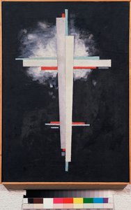 Suprematismus - Suprematismus - Obraz Ilji Grigorjeviče Chashnika (Ilia Tchachnik) (1902-1929), olej na plátně od Ilya Grigorevich Chashnik