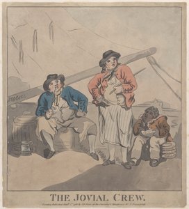 The Jovial Crew, 1. října 1786., 1. října 1786. od Imitator of Thomas Rowlandson.