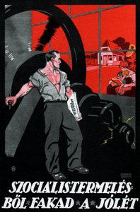 Blahobyt pochází ze socialistické výroby od Imre (1881 1940) Foeldes