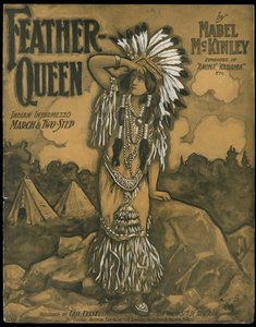 Feather- Queen, cca 1770-1959 (tisk) od Inc. Leo Feist