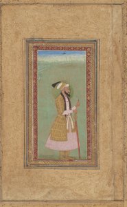 Portrét prince s rubínem od Indian 18th Century
