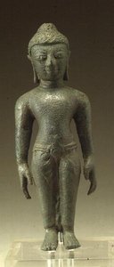 Tirthankara ze sekty Svetambara, region Malwa (bronz) od Indian School