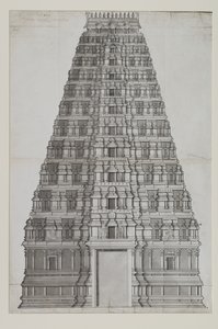 Dvanáctipodlažní gopuram od Indian School