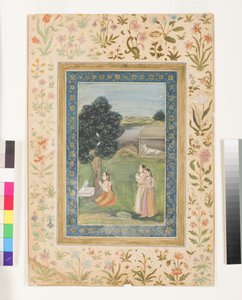 Bhairavi Ragini z Bhairavy, kolem roku 1780 od Indian School
