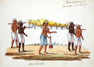 Brahman pohřební průvod (wc na papíře) od Indian School
