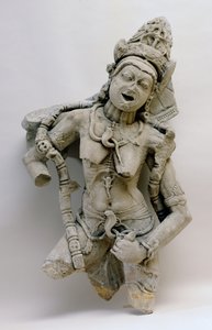 Chamunda, kultura Hinglajgarh, 1000 n. l. (pískovec) od Indian School