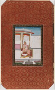 Chandhu Lal, 1875-1900 (neprůhledné wc a zlato na papíře) od Indian School