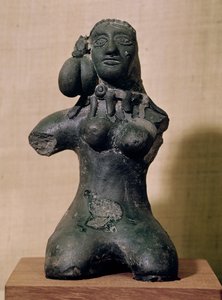 Ženský idol, Mauryan, 3.–2. století před naším letopočtem od Indian School