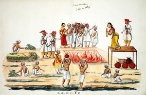 Pohřeb (wc na papíře) od Indian School