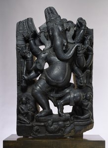 Ganéša (muskovit biotitická břidlice) od Indian School